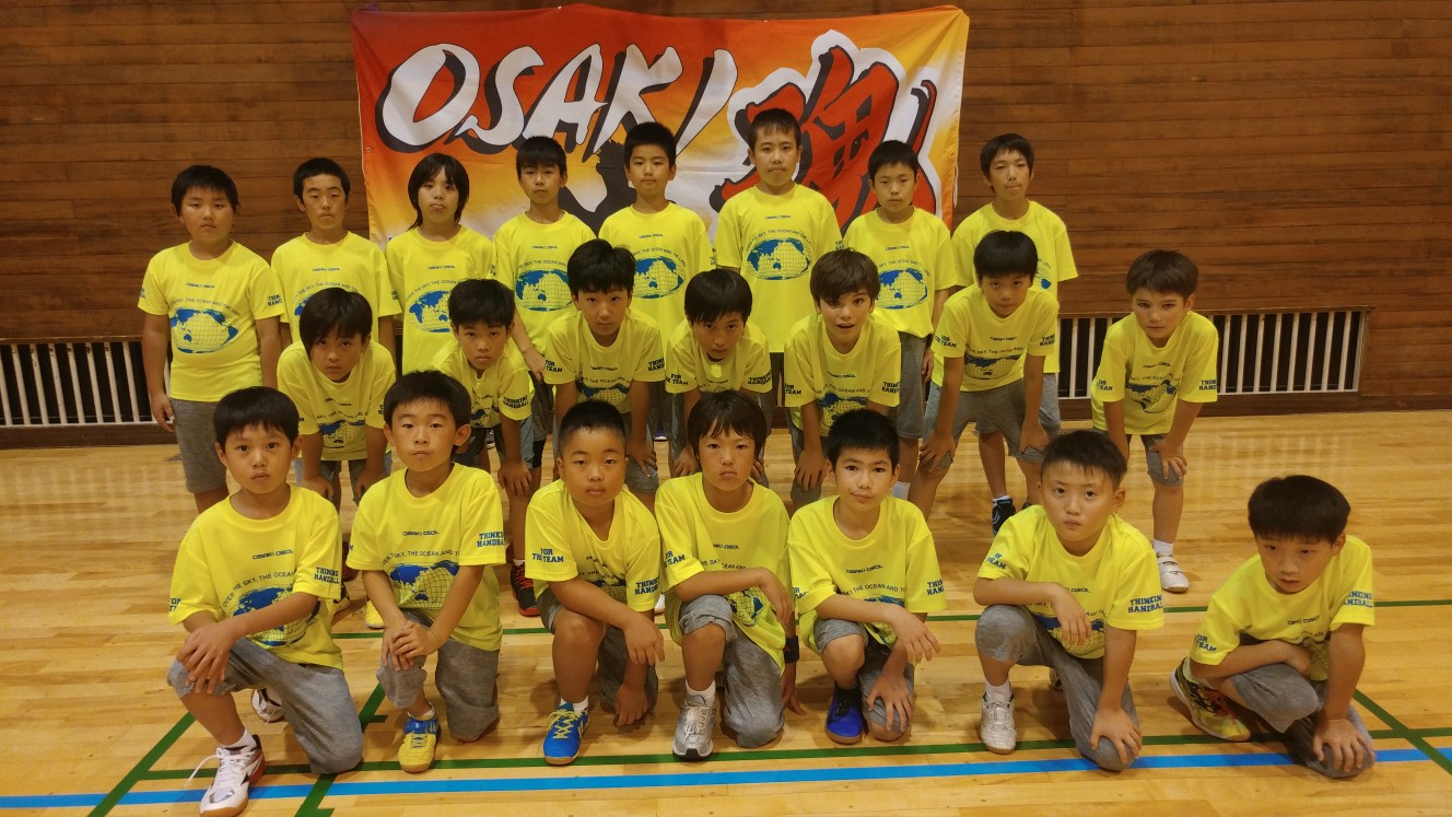 埼玉県小学生ｈｂ大会 3位 Osaki Osol 大崎電気ハンドボール部